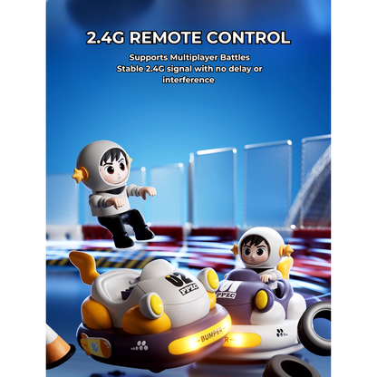 Astronaut RC Bumper Car – 360° Drift, Multiplayer