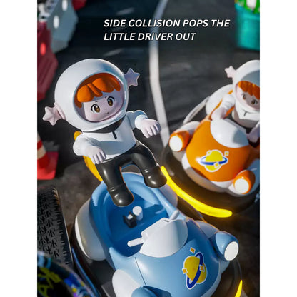 Kids Remote-Control Bumper Car Toy – Parent-Child Play, Boys’ Birthday Gift, Dual Battle, Electric Go-Kart